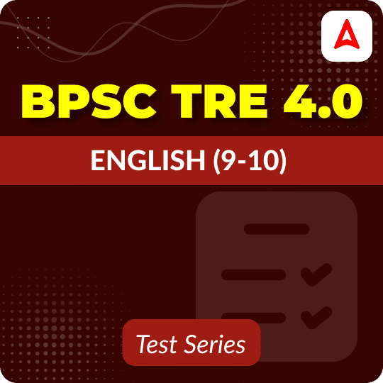 BPSC TRE 4.0 English (9-10) Mock Test